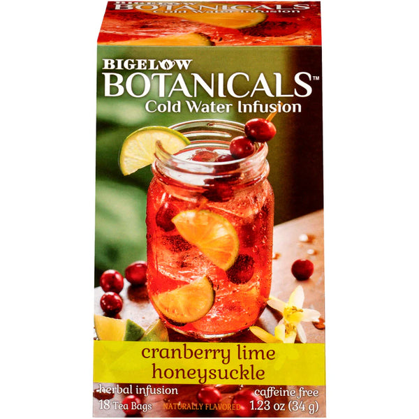Cranberry Lime Honeysuckle Cold Infusion (18bags)