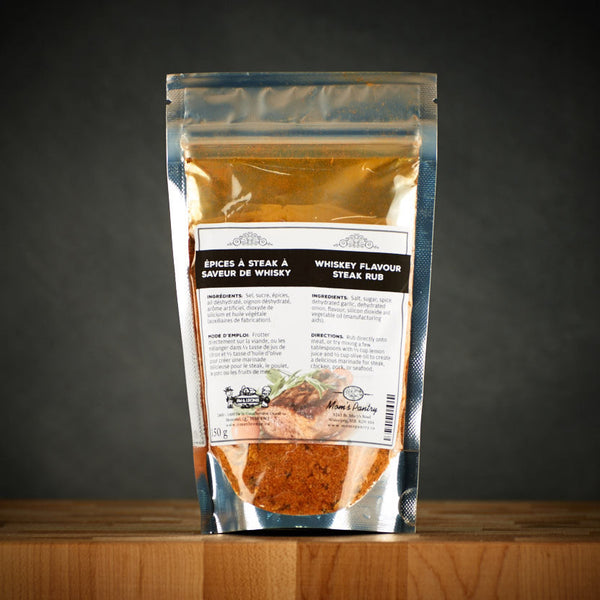 Whiskey Flavour Steak Rub