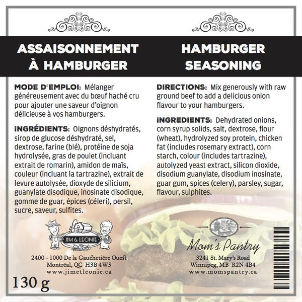 Hamburger Seasoning