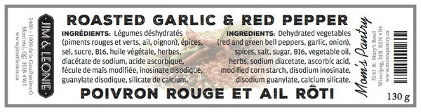 Roasted Garlic & Red Pepper