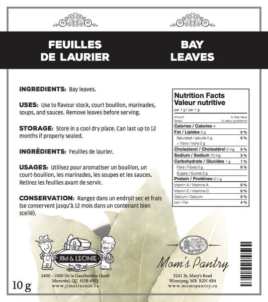 Bay Leaves, hand picked