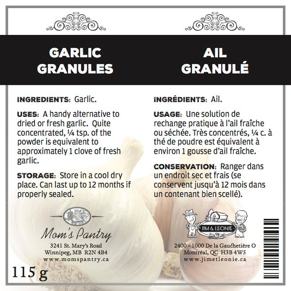 Garlic Powder, granules