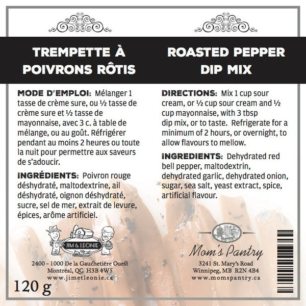 Roasted Red Pepper Dip