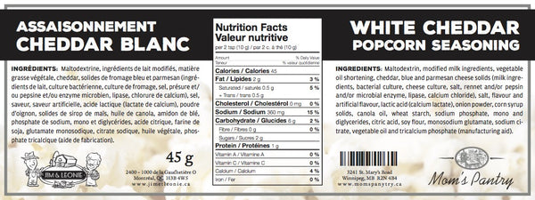 White Cheddar Popcorn Seasoning
