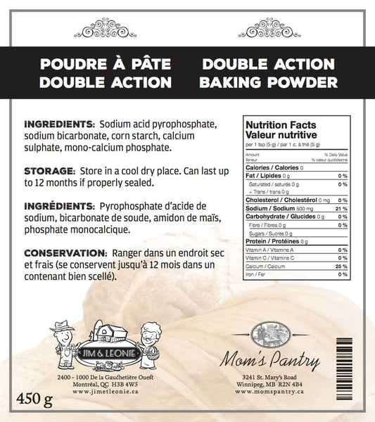 Baking Powder, double-action