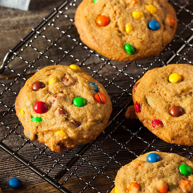 Rainbow Chocolate (M&M's) Cookie Dough