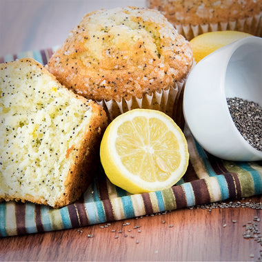 Lemon Poppyseed Muffin Batter