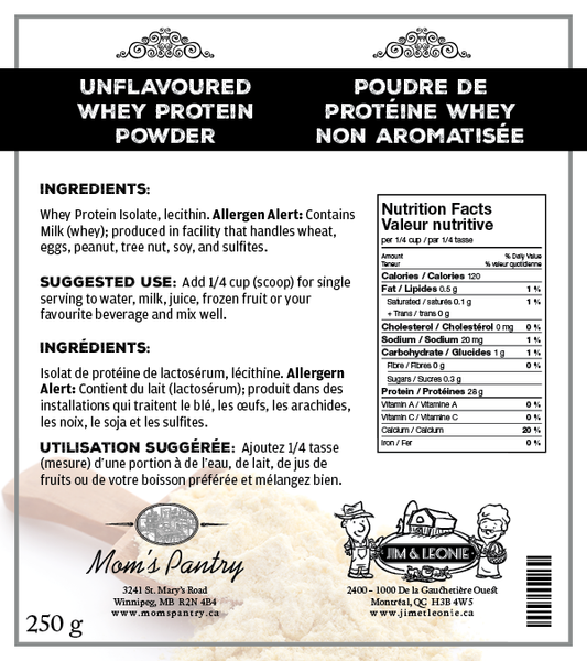 Unflavoured Whey Protein