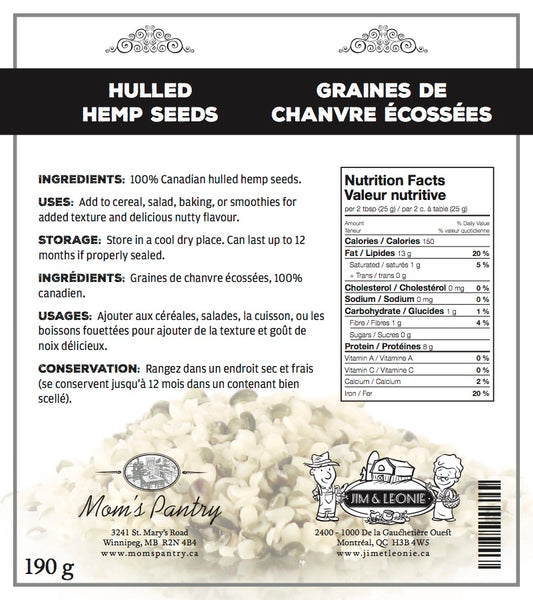 Hulled Hemp Seeds