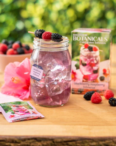 Blackberry Raspberry Hibiscus Cold Infusion (18 tea bags)