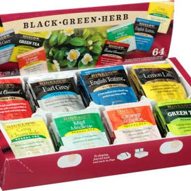 Assorted Tea Variety Pack    (64 tea bags)