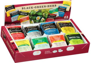 Assorted Tea Variety Pack    (64 tea bags)